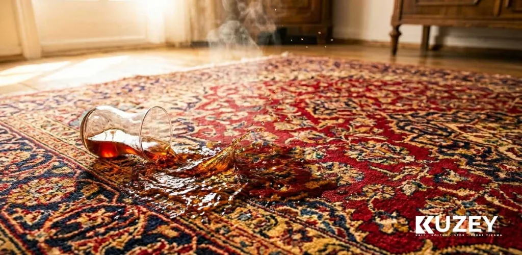 Halıdaki Çay Lekesi Nasıl Çıkar?